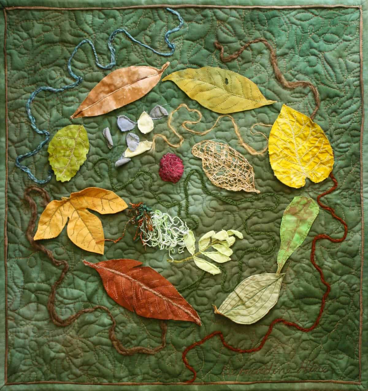 Read more about the article February’s Workshop – Lovely Leaves with Bernadine Hine